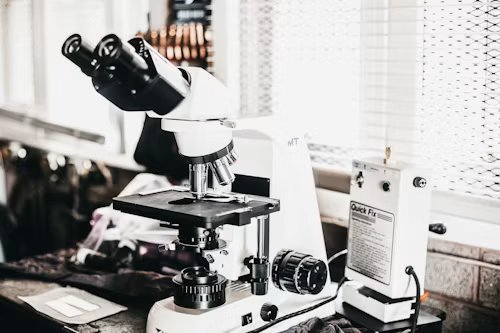 Lab Equipment — centrifuges, microscopes, balances